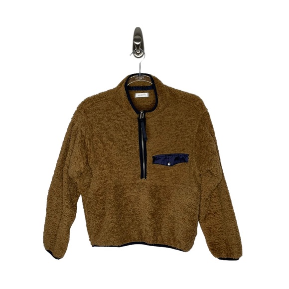 Anine Bing | Sierra Pullover in Toast Small - Picture 2 of 11